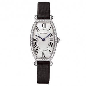 Cartier Tonneau Diamond In 18kt Weißgold WE400131 Replik-Uhr