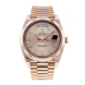Rolex Oyster Perpetual Day Date 40 228235 Roségold Replik-Uhr