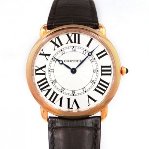 Cartier Ronde Louis Herren W6801004 Replik-Uhr